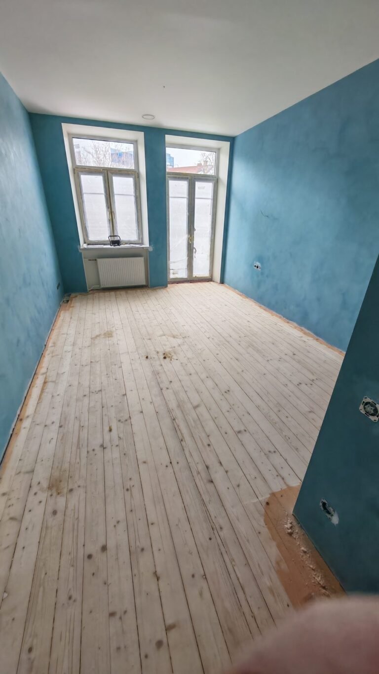 Nušlifuotos grindys – paruošta apdailai
